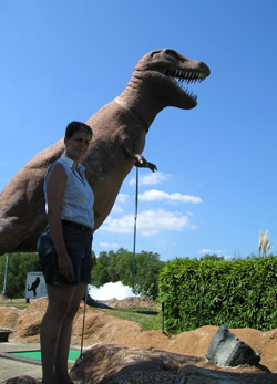 Erika and Dino and Mini Golf