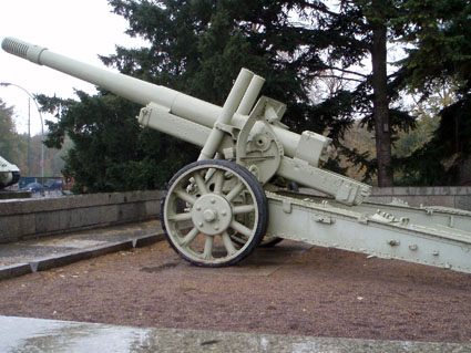 ML-20 Artillery Piece at the Soviet War Memorial in Berlin