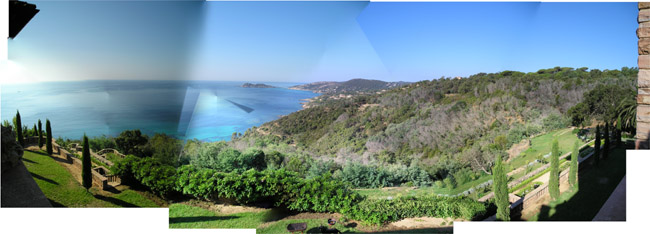 Mediterranean Panoramic Picture, Ramatuelle, #2