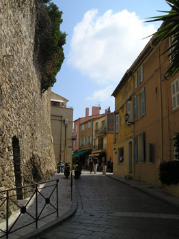 Narrow Street in St. Tropez