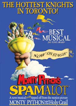 SPAMalot Poster for Toronto