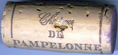 Chateau Pampellone cork - Yum!