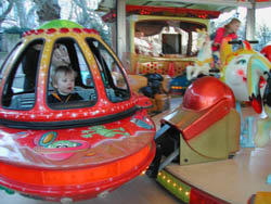 The Girls on the St Tropez Merry-Go-Round