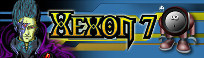 Xexon 7 Game Marquee