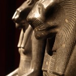 Adjacent Statues of Sekhmet