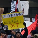 Egypt Demonstrators in Dundas Square 1