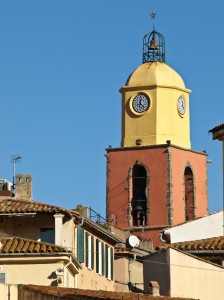 St. Tropez Church Clock Tower