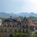 After the Thunderstorm: Chateau Chengyu Village Panorama