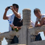 Chinese Tourists on the Circular Mound Altar