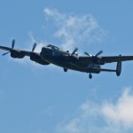 Avro Lancaster Mk. X about to Fly-by