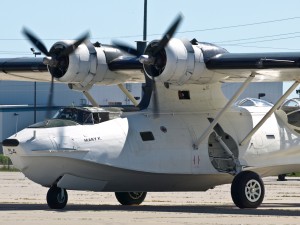 Consolidated PBY-5A Canso Powering-up