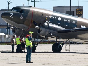 DC3 Dakota Preparing for Take-off
