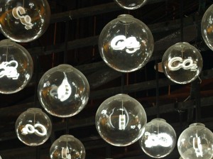 Chinese Pavilion: CO2 Light Bulbs