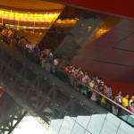 People Exiting the Chinese Pavilion