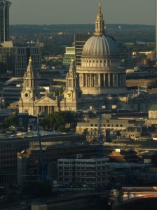 St Paul's as Seen from the London Eye