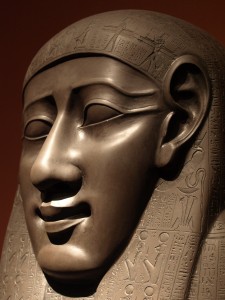 Detail of Sarcophagus Face
