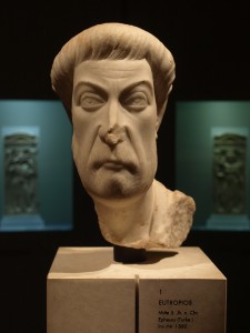 Bust of the Ancient Roman Consul Eutropius