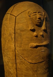 Slipper Coffin of a Woman from the 18th Dynasty