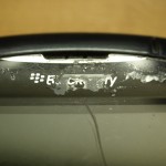 Battered Logo on BlackBerry 8320