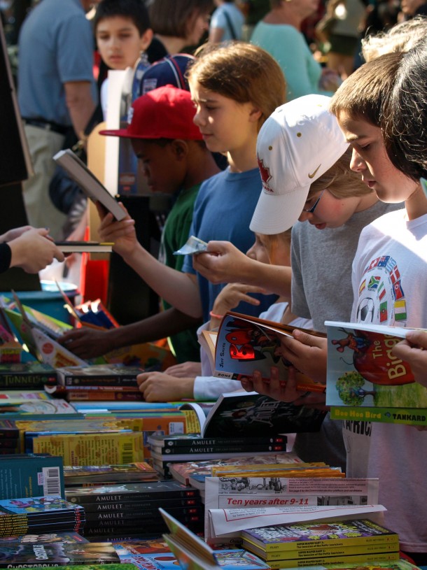 Word on the Street: Kids Checking Out Graphic Novels