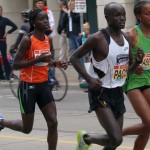Scotiabank Toronto Waterfront Marathon - Pacer, Abeyo and Chepkemoi Leaving the Beaches