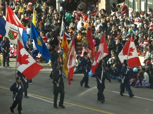 Toronto Santa Claus Parade 05 - Flag Bearers