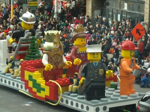 Toronto Santa Claus Parade 11 - Lego Float