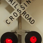 Full-sized Railroad Crossing Sign