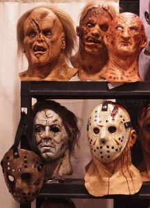 Fan Expo: Selection of Masks at the Devil's Latex Booth