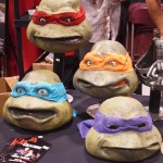 Fan Expo: Mutant Ninja Turtle Masks at A.S. Creations Booth
