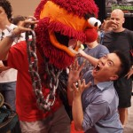 Fan Expo: Muppet Animal Cosplayer and a Fan