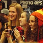 Fan Expo: Vanessa, Lauren and Hayley Watching the Avatar Dancers