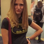 Fan Expo: Vanessa Wearing Her Batgirl T-shirt