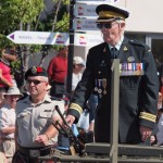 Warrior's Day Parade #21b - Alan Roy Beside WWII Veteran Jim Eddy