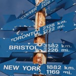 A Long Way from Home, Signpost on Signal Hill