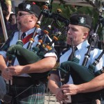 Warrior’s Day Parade 2013-Bagpipers from Emergency Services