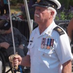 Warrior’s Day Parade 2013-Royal Canadian Navy Veteran with Sword