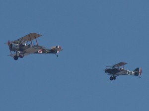 Warrior's Day Parade 2013: Sopwith Strutter and S.E.5