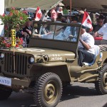 Warrior’s Day Parade 2013-UN Veterans in a Jeep