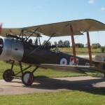 Air Show Brampton Sopwith 1½ Strutter Taxiing to Runway