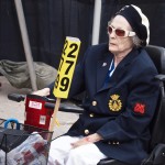 Female Veteran on Scooter