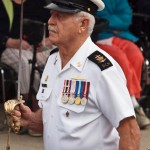 Royal Canadian Navy Man with Ceremonial Sword