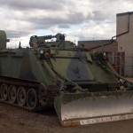 M113 Armoured Personnel Carrier with Plow