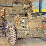 Wheeled Armoured Vehicle in Garage