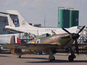 Hawker Hurricane Mk IV on the Ground Before the Show