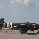 Mitchell B-25J on the Ground Before the Show