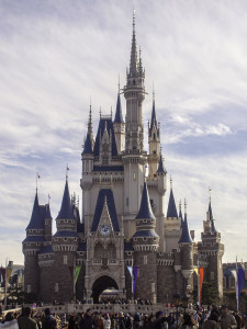 An Iconic View of Cinderella Castle (Tokyo Disneyland)
