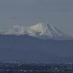 Mt Fuji from Skytree (Using 200mm Telephoto Lens)