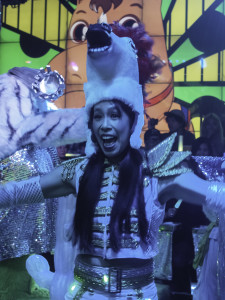 Robot Restaurant - Female Dancer Wearing Horse Head During Finale