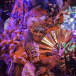 Robot Restaurant – Female Dancers, One with Fans